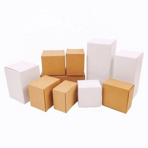 Portable três camadas ondulado papelão caixa 8cm largura Brown branco Matt laminação para simples produto embalagem danos - Product Image 4