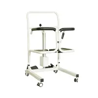 Electric Patient Transfer Lift Commode Toilet Bath Chair with Wheels for Disabled and Elderly