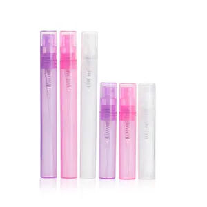 2ml 3ml 4ml 5ml Fein nebel zerstäuber Leerer nachfüllbarer Kunststoff Probe Stift form Parfüm fläschchen Travel Portable Cosmetic Container