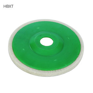 Feltro di lucidatura pad lucidatura ruota verde angolare feltro ruote di lucidatura pad per auto lucidatura di pietra - Product Image 3