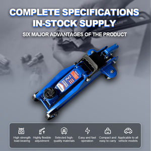 Домкрат гидравлический напольный <span class=keywords><strong>2</strong></span> тонны, низкопрофильный, усиленный, для гаража, горизонтальный, мини-домкрат для автомобиля - Product Image 2