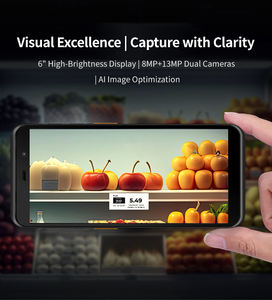 Terminal PDATerminal 5,99 pouces, ordinateur avec processeur octa-core 2,3 GHz, stockage 4+64 Go, <span class=keywords><strong>scanner</strong></span> de codes-barres CMOS, appareil photo 13+8 mégapixels, interface USB - Product Image 4