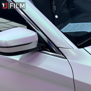 <span class=keywords><strong>Vinilo</strong></span> para autos YAJIU Glossy Aurora White, fácil de instalar, rollo de <span class=keywords><strong>vinilo</strong></span> de color, autoadhesivo, servicios de personalización. - Product Image 5