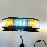 Nouvelle barre lumineuse LED de signalisation d'avertissement 10W avec clignotants de prudence et bâton lumineux de régulation de la circulation pour véhicules d'urgence 12V