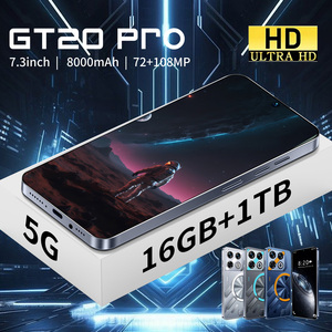 Phiên bản toàn cầu GT20 Pro 5g điện thoại thông minh 7.3 inch HD đầy đủ màn hình <span class=keywords><strong>Android</strong></span> 14 <span class=keywords><strong>Dual</strong></span> Card 16GB + 1TB Chất lượng cao di động 108mp Tây Ban Nha - Product Image 4