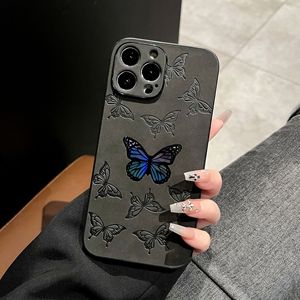 Custodia per telefono in pelle con motivo a farfalla per <span class=keywords><strong>iphone</strong></span> <span class=keywords><strong>11</strong></span> 12 13 14 15 16 <span class=keywords><strong>Cover</strong></span> <span class=keywords><strong>protettiva</strong></span> per <span class=keywords><strong>iphone</strong></span> 6/7/8/xr/xs - Product Image 2