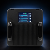 Scanner de spectre RF portable 0-2,5 km avec écran tactile, détection multibandes pour la sécurité aérienne et trépied