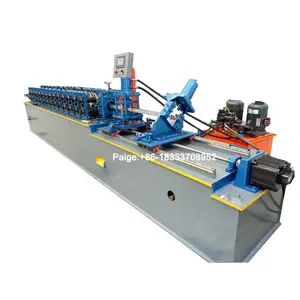 Full automatic New design C U Omega L metal stud and track drywall stud roll forming machine