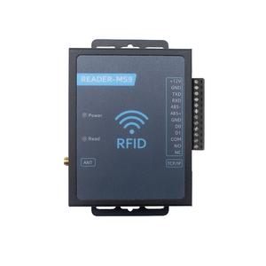 Lector RFID de tamaño pequeño TCP/IP RS232/<span class=keywords><strong>485</strong></span> UHF, interfaz SMA, lector de tarjetas RFID pasivo de largo alcance de 860-960MHz, escritor - Product Image 2