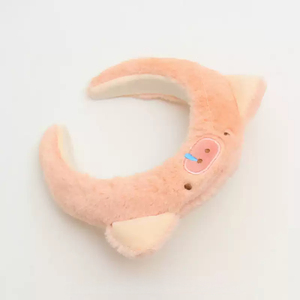 Divertida Diadema de Cerdito con Diseño Creativo de Peluche para Niñas, Ideal para Fotos y Actuaciones - Product Image 2