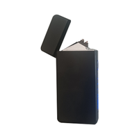 Briquet de charge USB C de luxe Coût de l'échantillon Capteur de personnalité personnalisable Déverrouiller Arc Coupe-vent Allume-cigare