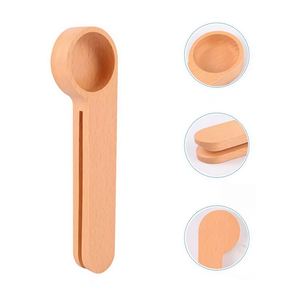 Custom Name <b>Engraved</b> Wood Coffee Scoop, Personalized Kitchen Measuring <b>Tool</b> for Coffee Beans, Wooden Spoon Tablespoon - Product Image 4