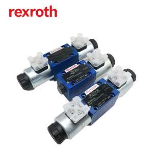 Vanne solénoïde électrique pneumatique 24V/12V CC de marque REXROTH, 5 voies 2 positions, raccords industriels filetés utilisés - Product Image 1