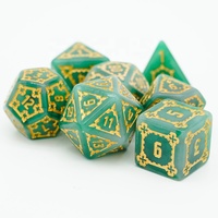 Pour Udixi Logo personnalisé RPG jeux de société ensemble résine polyédrique donjons géants et Dragons dés Design Unique pour les Fans
