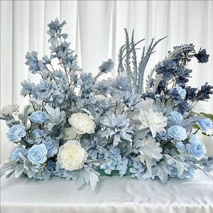 Composizione Floreale 5D in Seta Artificiale con Rose e Peonie per Decorazioni di Matrimoni, Passaggi e Scenografie - Product Image 4