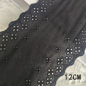 Nuevo Encaje Bordado de Algodón Suave de 12 cm <span class=keywords><strong>para</strong></span> Decoración Textil del Hogar, 16 Yardas - Product Image 6