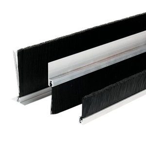 Cerdas de nailon con base de aleación de aluminio personalizadas Cepillo de tira tipo <span class=keywords><strong>H</strong></span> F <span class=keywords><strong>T</strong></span> U para sellado inferior de Puerta - Product Image 4
