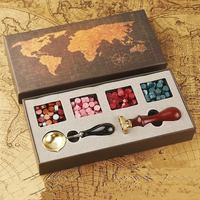 Fabricant de timbres de perles de cire à cacheter colorées pour kit de timbres de sceau de cire ensembles de boîte de carte