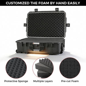 RPC2926 761*<span class=keywords><strong>510</strong></span>*264mm EVEREST Outdoor Hard Portable Trage tasche Kunststoff-Ausrüstung koffer mit Rädern - Product Image 3