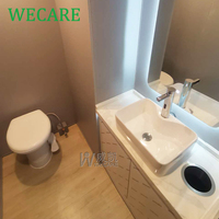 WECARE Remorque Sanitaire Portable de Luxe 2, 3 ou 4 Postes – Toilettes Mobiles pour Mariages et Événements VIP en Extérieur – Personnalisable
