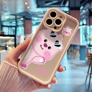 Dễ Thương Phim Hoạt Hình Loopy Chống-Mùa Thu Hỗ Trợ Tùy Chỉnh Hình Ảnh Logo Silicone Điện Thoại Trường Hợp Bìa Cho <span class=keywords><strong>Iphone</strong></span> 16 15 14 13 12 11 Pro Max - Product Image 2