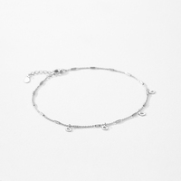 Ailmay Bracelet à chaîne en forme de lèvre en argent sterling véritable 925 Bracelets à maillons ajustables pour femmes Accessoire de mode pour fille
