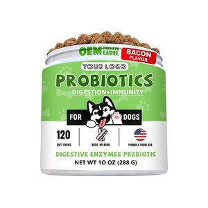 Compresse Masticabili Probiotiche per <span class=keywords><strong>Cani</strong></span>, Promuovono la Digestione Gastrointestinale, Migliorano l'Immunità, Abbelliscono Pelle e Pelo - Product Image 6