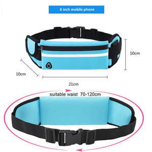 Customized logo Color Size Design Fashion Simple Portable Lightweight <strong>Fanny</strong> <strong>Pack</strong> Unisex Outdoor Sports Belt Bag Waist Bag - Product Image 3
