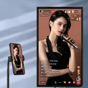 จอแสดงผลแบบพกพาพร้อมขาตั้งกล้องสำหรับการสตรีมสดแบบไร้สาย 2K - Product Image 1