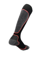 Chaussettes de ski de sport longues en laine mérinos de haute qualité pour hommes et femmes