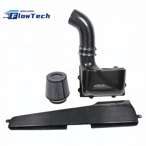 Sistema de Admisión de Aire Frío 100% Fibra de Carbono Seca con Filtro Cónico para VW Golf MK7 R GTI Audi S3 8V EA888 2.0T – Entrada de 4 Pulgadas de Alto Flujo - Product Image 3