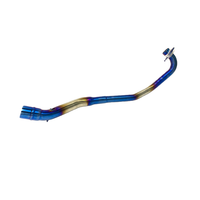 Système d'échappement complet de course modifié de qualité européenne pour moto V8, compatible JOG V8, DIO, BWS, ZX, DIO90, RR, DIO 26AA, ZX 26AA