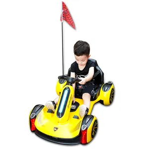Children's Four-Wheel Rechargeable Electric Go-Kart Ride-On Toy for Drift Racing for Boys and Girls Aged 2-10 Years