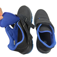 Chaussures de travail respirantes à bout en acier pour hommes et femmes, chaussures de protection de sécurité à haute densité