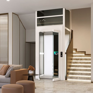 Lift Rumah 2-4 Lantai 400KG Bersertifikat CE, Lift Hunian untuk Penggunaan Rumah, Desain Mewah untuk Villa dan Rumah - Product Image 6