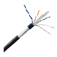 Câble réseau Cat6a UTP, conducteur en cuivre sans oxygène, bobine de 100 m, haute vitesse, faible latence, 5G, 6G, station de base, informatique en nuage