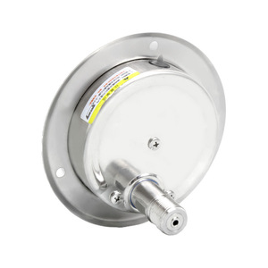เซี่ยงไฮ้ เทียนชวน Y-100BF-ZT เกจวัดแรงดันสแตนเลส 0-0.6Mpa ทนแรงกระแทกแบบแกน สำหรับใช้กับออกซิเจน - Product Image 2