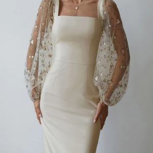 Vestidos Midi de Manga Larga con Bordado y Diseño Simple para Mujer, al por Mayor, Personalizados, OEM, de Alta Calidad - Product Image 4