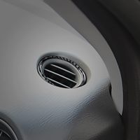 Penutup Trim Interior mobil, serat karbon mewah, konsol tengah mobil, Stiker bingkai CD untuk Subaru