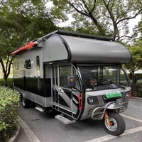 VR Tricycle Électrique Multifonctionnel pour Voyage des Aînés : Caravane, Camping-car, Mini-VR
