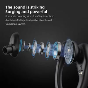 أفضل سماعة رأس لاسلكية T16 لإلغاء الضوضاء تعمل باللمس الذكي 5.4 سدادة أذن Tws للرياضة - Product Image 4