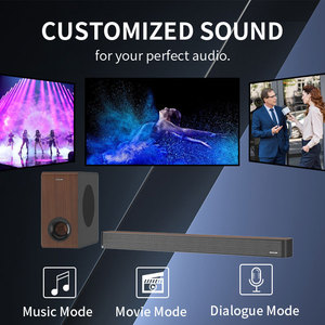 2.1 Channel 80W Wireless 6.25inch Subwoofer RGB LED <b>Lighting</b> Powered Immersive Surround Sound Home Theatre System Wireless Sound - Product Image 4