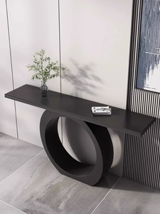 Table <span class=keywords><strong>console</strong></span> moderne simple <span class=keywords><strong>dorée</strong></span> de luxe légère Présentoir de comptoir <span class=keywords><strong>d</strong></span>'<span class=keywords><strong>entrée</strong></span> en métal élégant pour villa hôtel pour l'<span class=keywords><strong>entrée</strong></span> du salon - Product Image 4