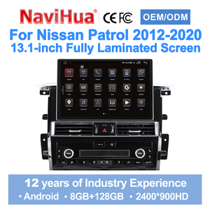 Navihua Android <b>Stereo</b> 13.1" Touch Screen Carplay Multimedia Entertainment GPS for Nissan Patrol Y62 QX80 Armada 2012-2020 - Product Image 2