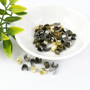 Meetee ZA212 10 # Accessoires de réparation de fermeture éclair Fermeture à glissière <span class=keywords><strong>avant</strong></span> en alliage de zinc Style U Fermeture à glissière supérieure et inférieure - Product Image 6