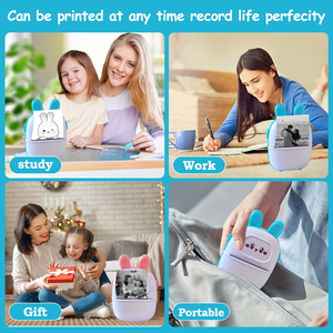 Mini stampante per etichette termiche foto domande sbagliate macchina da stampa piccola portatile tascabile stampante Wireless per gli studenti - Product Image 4