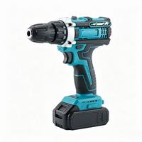 Perceuse électrique sans fil 12V à double vitesse, perceuse pistolet multifonctionnelle pour la maison, tournevis électrique à couple élevé, batterie lithium-ion