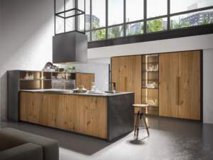 Gabinetes de Cocina Modulares Personalizados, Puerta Abatible Tipo Shaker, Acabado Acrílico, Accesorios para Fregadero, Gabinete de Despensa de Alta Gama RTA - Product Image 2