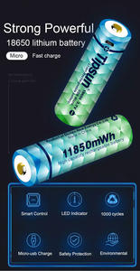 3,7 v 18650 lion batterie fst 18650 batterie zelle 18650 li io akku - Product Image 5