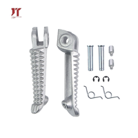Kit complet d'assemblage de repose-pieds avant en aluminium pour YZF R1 R6 R1M R1S FZ1 FZ6 FZ8 XJ6